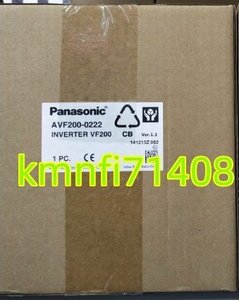 【新品★Ｔ番号適格請求】 Panasonic インバーター　AVF200-0222 200V 2.2 KW ★６ヶ月保証