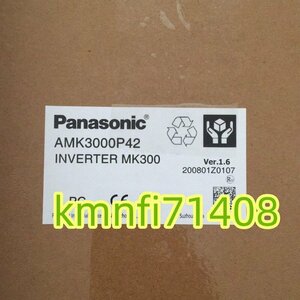 【新品★Ｔ番号適格請求】Panasonic インバーター　AMK3000P42(200V 0.4KW)　★６ヶ月保証