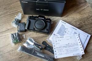  Fuji Film FUJIFILM X-T30 BLACK Noir корпус 