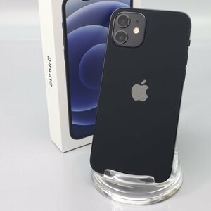 Apple iPhone12 128GB Black A2402 MGHU3J/A バッテリ86% ■SIMフリー★Joshin8768【1円開始・送料無料】