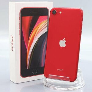 Apple iPhoneSE 64GB (第2世代) (PRODUCT)RED A2296 NX9U2J/A バッテリ92% ■SIMフリー★Joshin6410【1円開始・送料無料】
