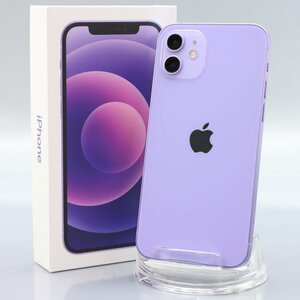 Apple iPhone12 256GB Purple A2402 MJNK3J/A バッテリ86% ■SIMフリー★Joshin9910【1円開始・送料無料】