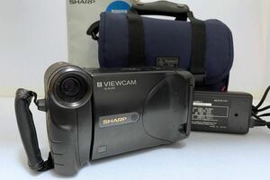ダビング用 ビデオカメラ VL-EL310 シャープ ビューカム SHARP VIEWCAM 液晶8ミリビデオカメラ カメラバッグ