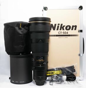 動作保証 ニコン AF-S NIKKOR 500mm F4G ED VR ケース付き 良品