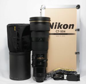 ニコン AF-S NIKKOR 500mm F4G ED VR ケース付き 実用品