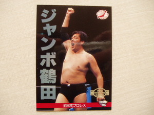 ジャンボ鶴田◆BBM1996 全日本プロレスカード RE