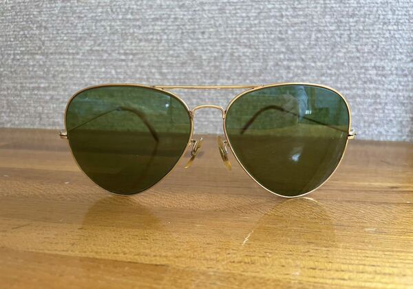 70s B&L RayBan USA #3 ボシュロム レイバン メタル2 ミドルグリーン サングラス オールド ビンテージ vintage ヴィンテージ