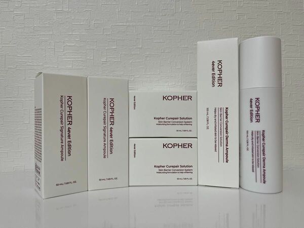 KOPHER (コフェル) [4ever Line] ミスト化粧水×2 美容液×2 クリーム×2