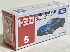 トミカ（ tomica ）【 絶版 赤箱 】5 シボレー コルベット Z06