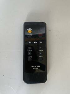 ONKYO RC-755E Onkyo remote control [ operation not yet verification therefore junk ]