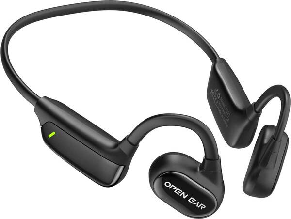 ヘッドフォンBluetooth EarbudsオープンイヤーヘッドフォンBluetooth 5.3 15hのプレイタイムIPX6防水ワイヤレスイヤホン
