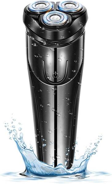 シェーバー メンズシェーバー 髭剃り 電気シェーバー USB急速充電 液晶画面 深剃り 乾湿両用 IPX7防水 水洗い可 軽量 持ち運び便利 男性用