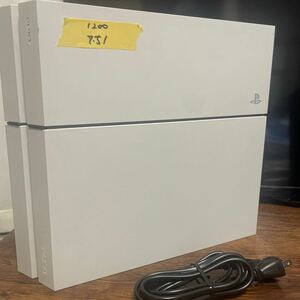(FW:7.51)PlayStation4 SONY Glacier White CUH-1200A PlayStation 