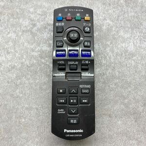 パナソニック Panasonic カーナビ リモコン ナビ 純正 YEFX9996095 リモコンのみ ストラーダ strada 動作未確認 K60586