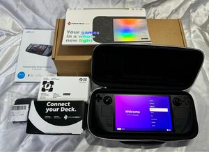 新型　Steam Deck OLED 512GB 純正dockセット