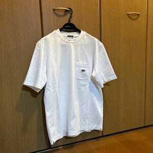 ラコステ ポケットTシャツ クラッシック・フィット エクスクルーシブ・エディション US S