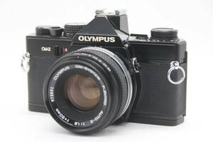 【返品保証】 オリンパス Olympus OM-2 ブラック OM-System F.Zuiko Auto-s 50mm F1.8 ボディレンズセット v1808