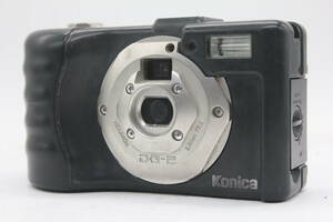 【返品保証】 【便利な単三電池で使用可】コニカ Konica Digital 現場監督 DG-2 Hexanon 5.8mm F2.8 コンパクトデジタルカメラ v1821