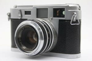 【返品保証】 Aires 35 IIIC P Coral 4.5cm F2.4 レンジファインダー カメラ v1925