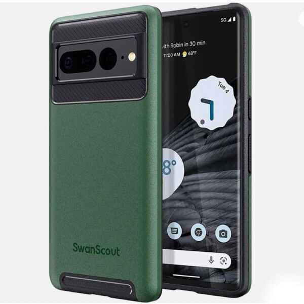 SwanScout Google Pixel7 耐衝撃 グリーン スマホケース