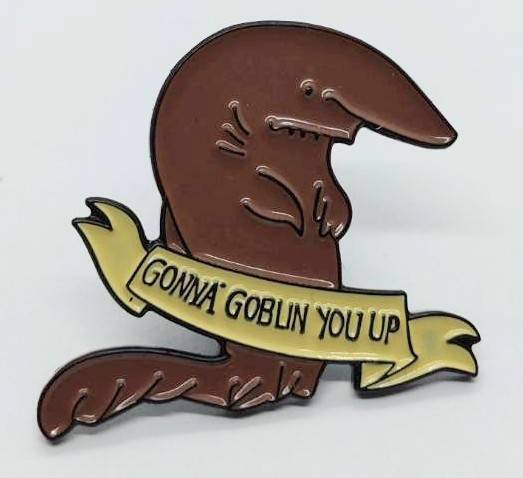 送料無料 鮫 サメ さめ シュモク ネコ ピンブローチ ピンズ PINS バッジ バッヂ アメリカン雑貨 スマアク