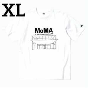 新品タグ付き　UNIQLO UT グラフィックTシャツ MoMA　ホワイト　XL　ユニクロ