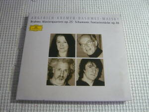 CD☆Brahms: Piano Quartet Op.25; Schumann: Fantasiestucke Op.88☆中古