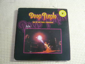 レンタル落ちCD２枚組《Deep Purple/紫の昇華～ザ・ファイナル・コンサート》中古