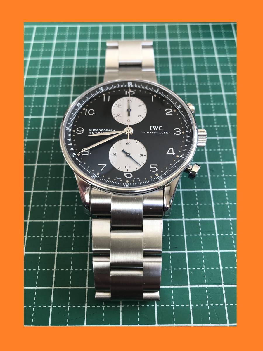 レビュー】IWC IW371404 “逆パンダ” ポルトギーゼ クロノグラフ