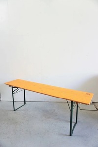 ヴィンテージ Stiegl社アドバタイジング フォールディングテーブル/折りたたみ机折畳み式ビアテーブル英国アメリカンアンティーク50s60s70s