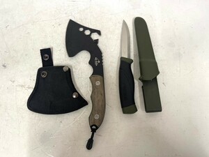 E515　MORAKNIV　モーラナイフ　ナイフ　Hill Stone　手斧　斧　アウトドア　キャンプ　中古品