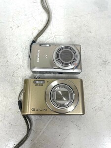 E495　デジタルカメラ　まとめ売り　OLYMPUS　μ-7040　CASIO　EXILIM　12x　動作未確認　デジカメ