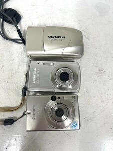 E497　デジタルカメラ　まとめ売り　PENTAX　Optio M40　OLYMPUS　Canon　IXY　PC1035　動作未確認　デジカメ