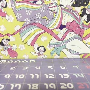 送料無料 2014-2015 レア カレンダー 1冊 アニメーター 同人グッズ 谷口宏美 米山舞 等