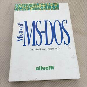 Olivetti Microsoft MS-DOS Ver5.0/V (DOSV машина для MS-DOS)