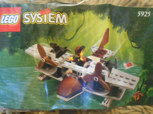 LEGO 5925 Pontoon Plane　水上飛行機 日本未発売 廃盤品 1999年発売 箱なし 未組立て