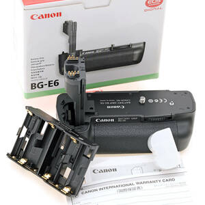 キャノン Canon EOS 5D MarkⅡ 用 バッテリーグリップ BG-E6 5DMarkⅡ用 取扱説明書 保証書 元箱 動作確認済み 　
