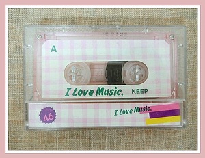 KEEP 中古カセットテープ I Love Music. C-SH46(P) 未消去