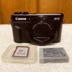 1円スタートCanon PowerShot G7X Mark II キヤノン コンパクトデジタルカメラ 