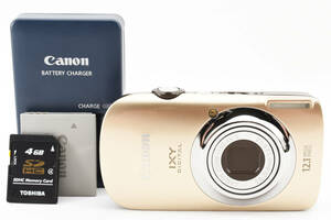 ★完全動作品★ Canon イクシー IXY DIGITAL 510 IS PC1356　バッテリー　充電器　SDカード付