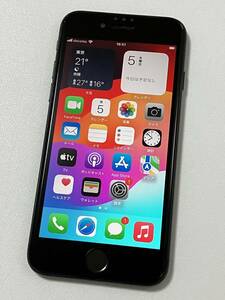 SIM свободный iPhoneSE2 64GB Black Sim свободный iPhone SE 2 второй поколение no. 2 поколение черный чёрный softbank au SIM блокировка нет A2296 MHGP3J/A 93%