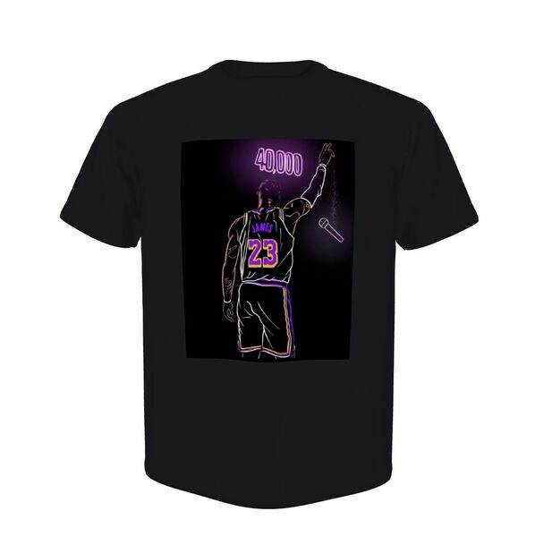 NBA 　レブロンジェームズ　Tシャツ　ブラック　Lサイズ