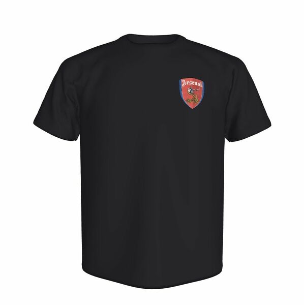 サッカー　半袖Tシャツ アーセナル　パロディロゴTee ブラック　XLサイズ 日本未発売