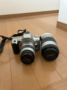 ミノルタ MINOLTA α-sweet S アルファ スイート S 一眼レフ フィルムカメラ レンズ 35-80mm レンズ75-300 動作未確認 長期保管品