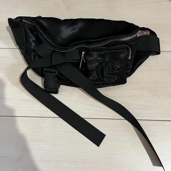 epine バッグribbon satin 2way body bagウエストバッグ ボディバッグ エピヌ