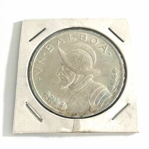 SH★ 1円スタート パナマ バルボア 1947 銀貨 0.900 古銭 外国 コイン 中古 アンティーク ヴィンテージ コレクション