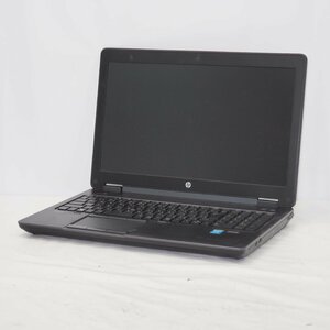 【ジャンク】HP ZBook 15 Core i7-4800MQ 2.7GHz/16GB/HDD500GB/DVD/15インチ/OS無【栃木出荷】