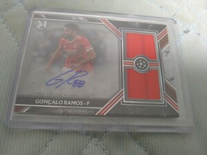 2022-23 Topps Museum UCL Goncalo Ramos Relic Patch AUTO 233/299 299枚限定 Benfica 直筆サインカード ゴンサロ・ラモス