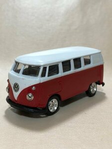 ウィリー　フォルクスワーゲン　マイクロバス　ミニカー　WELLY　同梱可 VOLKSWAGEN MICROBUS (Endxrc_estm)