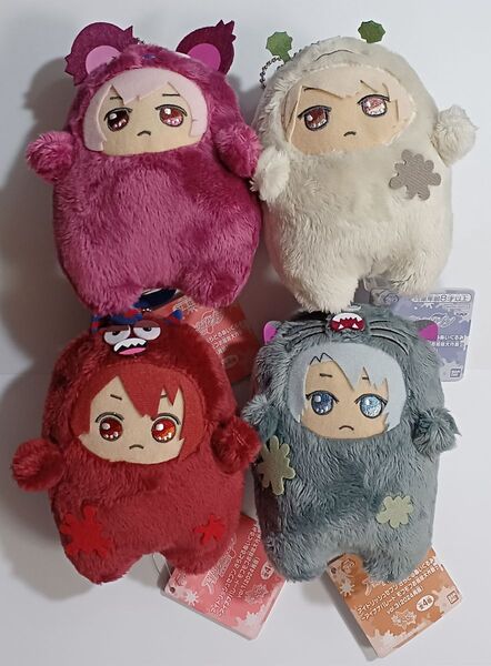 アイドリッシュセブンきらどるぬいぐるみアイナナパレードモフモフお掃除大作戦2024再販 4種 八乙女楽、 棗巳波、七瀬陸 、九条天